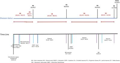 Role of poly-ADP-ribose polymerase inhibitors after brain progression in platinum-sensitive ovarian cancer: a case report and review of the literature